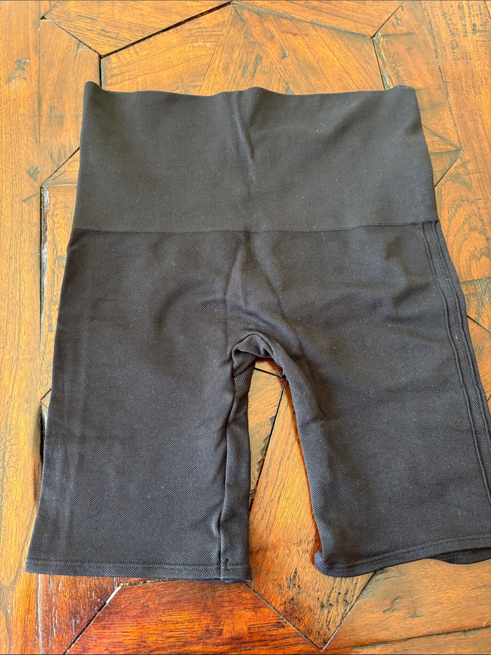 SPANX Kids Black High-Waist Bike Shorts